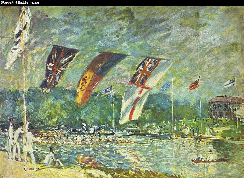 Alfred Sisley Regatta in Molesey